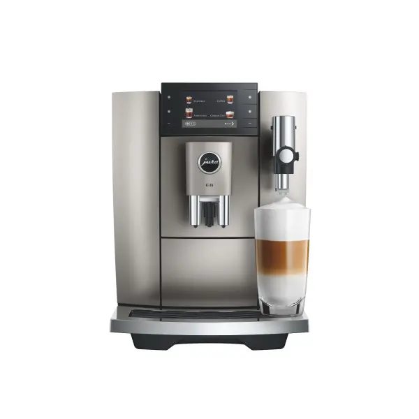 Jura E8 Midnight silver (ed) 