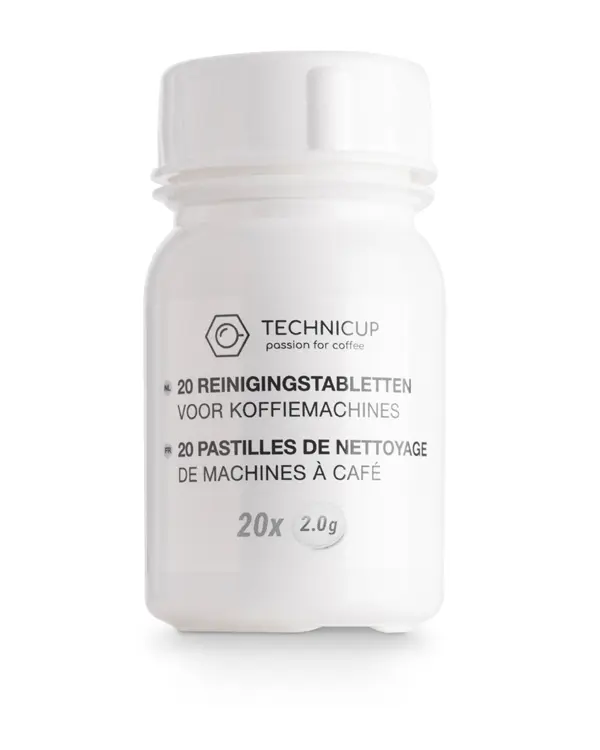 Reinigingstabletten Technicup 20 stuks.