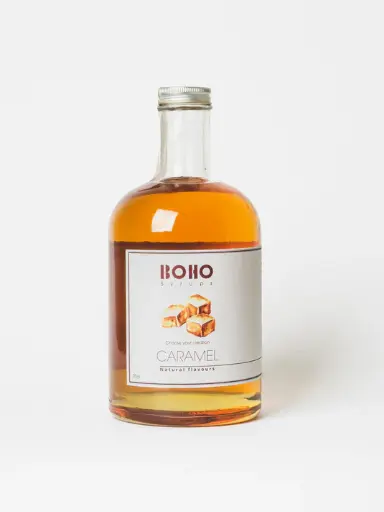 Caramel Siroop Boho 70cl.  