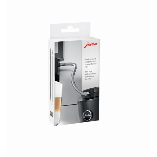 [24114] Jura Melkslang met roestvrijstalen ommanteling rvs hp3