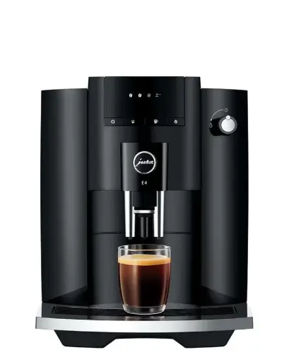 [15435] Jura e4 Piano black Home Inclusief reiniging. Verhuur