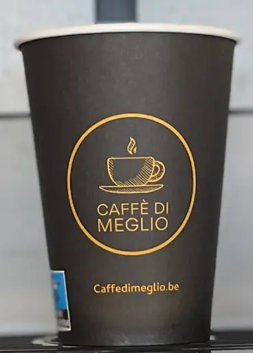 Kartonnen koffie beker Caffè Di Meglio 360cc P. 50 stuks