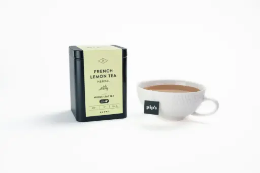 Blik twenties PIP's french tea Lemon 20 st. 