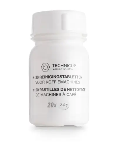 Reinigingstabletten Technicup 20 stuks.
