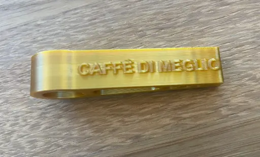 Gepersonaliseerde klem voor koffiezakken CDM